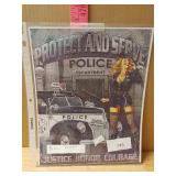 Protect And Serve Police Poster