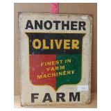 Oliver Farm Sign