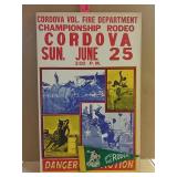 Cordova Vol. Fire Department Sign