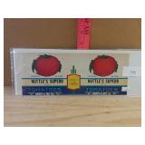 Nuttles Superb Canning Labels