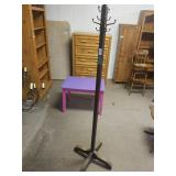 Standing Wooden Coat Rack
