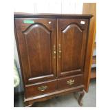 Wooden TV Armoire