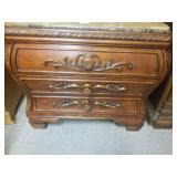 3 Drawer Dresser With Stone Top