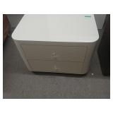 Vintage White Nightstand