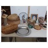 Home Decor- Baskets, Figures, Napkins Holders