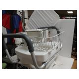 Handicap Toilet Seat & Dish Drying Rack , Fry