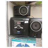 RCA 5cd Player With Speakers