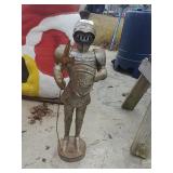 Metal Knight Figure (27")