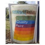 Outdoor Lit ServiStar Sign 48×36