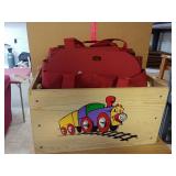 Train Crate And Redskins Bag