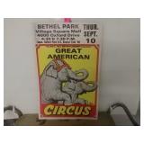 Vintage Circus Sign