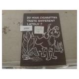 Vintage Tobacco Sign