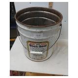 Metal Bucket With Nails