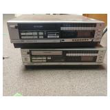 Sanyo/Betacord VCR 4500 & VCR 6400