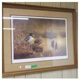 Darrell Davis 1987 Ducks Unlimited Number Print