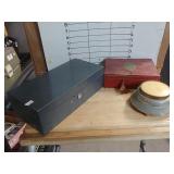 Lockbox, Music Box, Comb, Brush