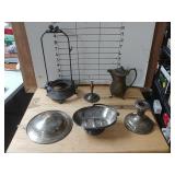 Silvercolored Dishes