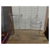 Glass Measuring Cup, Glass Jar
