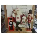 Nutcrackers, Santa Decoration
