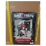 Red Hare Metal Sign