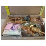 Glass Dishes, Baby Handprint Frames And More