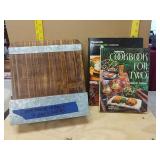 Cookbook Holder With Cook Books