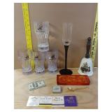 Bell, Cups, Matches, Tape Measure And More