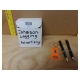 Johnson Logging Advertising