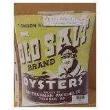 Old Salt Oysters Poster
