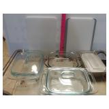 Glass Containers And Cutting Boards