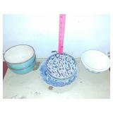 Antique Bowls And Plates