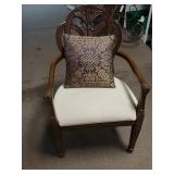 Chair With Sequin Pillow