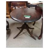 Round Wooden Table