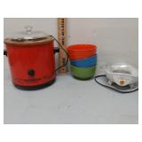 Kitchen Items- Crockpot, Bowls, Egg Cooker