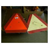 Slowing Moving Vehicle/Equipment Signs