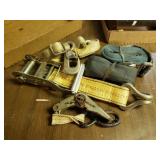 Ratchet and towing straps