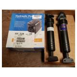 Bennett marine hydraulic power unit and shocks