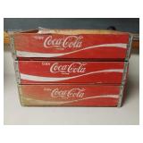 Wooden Coca-Cola Crates (3)
