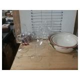Bowls, Glasses