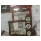 Mirrors, Weather Gauges Mirrors are 24×16, 18×26,