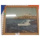 Ocean/Lighthouse Picture Picture is 19×16