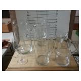 Glass Vases, Glasses