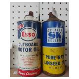 Motor Oil Cans