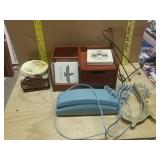 Home Items- Coasters, Corded Phone, Picture