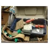 Horse Brushes, Straps, Propane