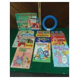 Vintage Coloring Books Ripcord, bugs bunny, ruff