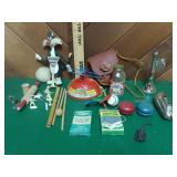 Vintage Toys- Yoyo, Bubble Jar, Cars, Pouch, Hat,