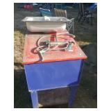 Tool Washing Station And Metal Sink