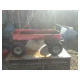 Childs Red Wagon