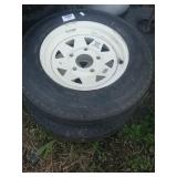 Trailer Tire & Rim (2)